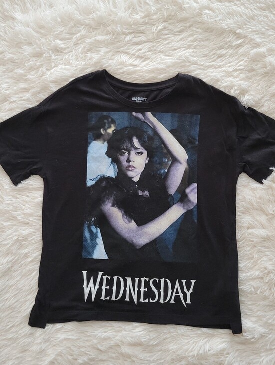 Old Navy Other - Wednesday Addams Youth T-Shirt Old Navy Size L 10/12